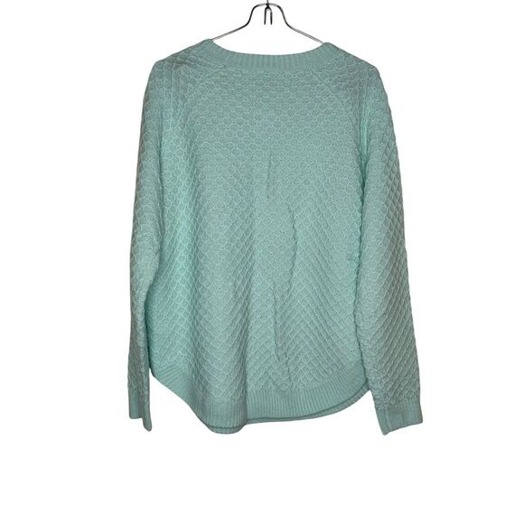St. John's Bay‎ Women's Sweater Honey Comb Pullover Long Sleeve Crew Neck Small - Picture 6 of 9